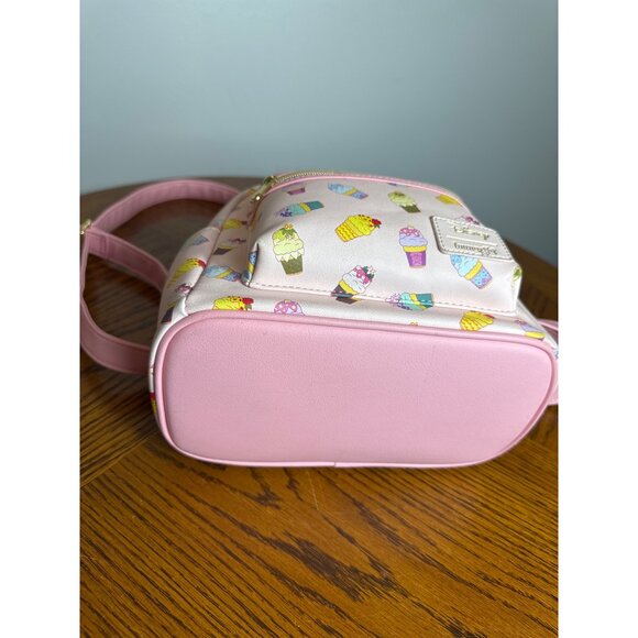 Disney Loungefly Princess Ice Cream Mini Backpack Pink - Picture 5 of 8